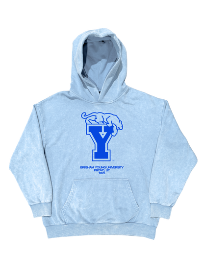 BYU - Light Blue Cougar Hoodie