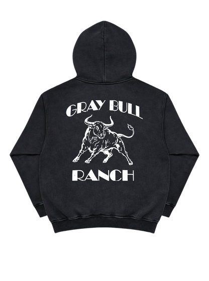 Gray Bull Ranch -  Classic Zip - Black