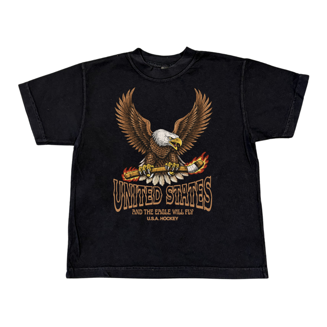 Youth Free Bird Hockey Tee