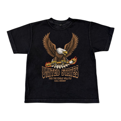 Youth Free Bird Hockey Tee