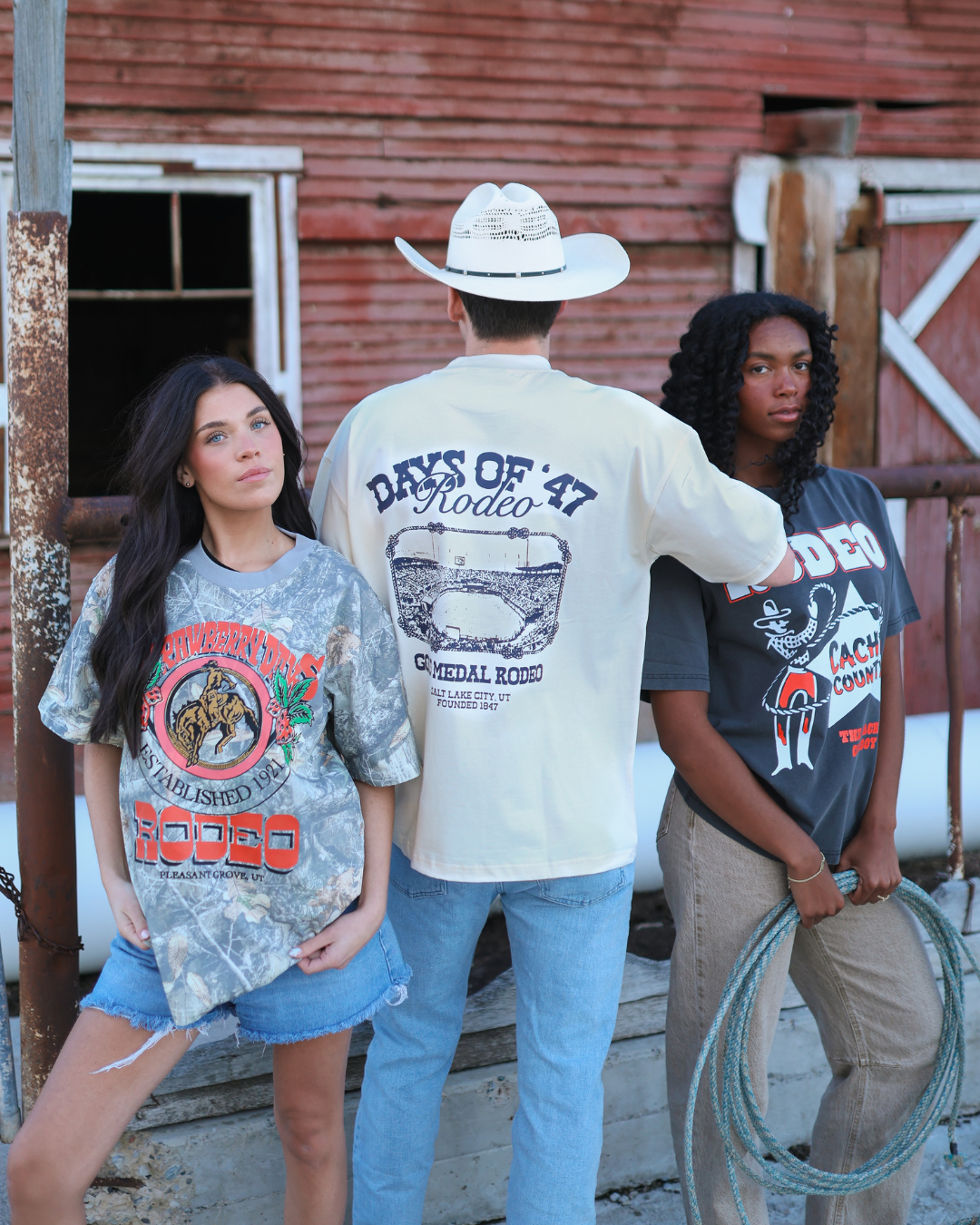 Strawberry Days Vintage Tee - Camo