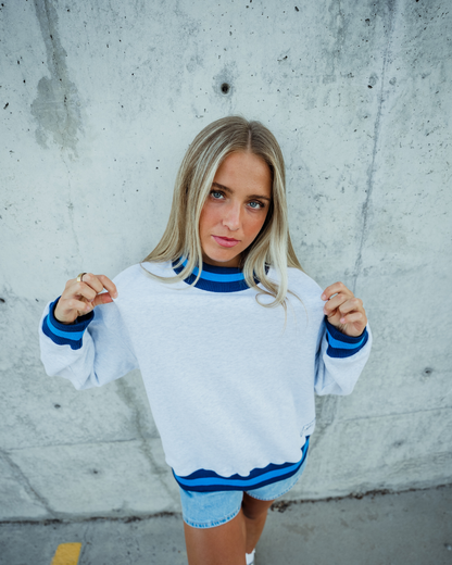 Navy Champs Crewneck