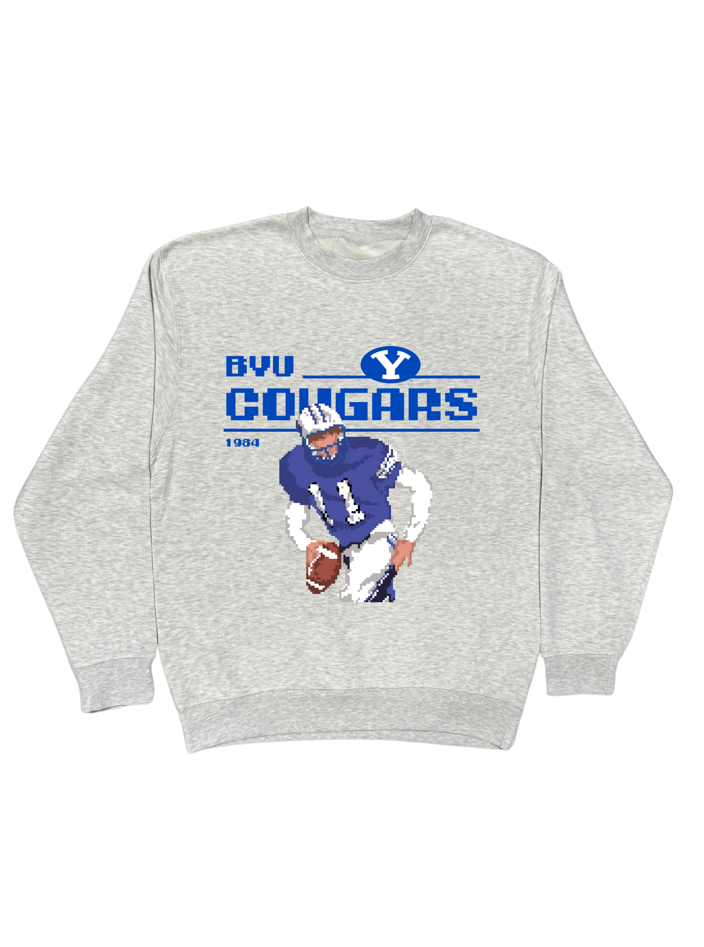 BYU - 8 Bit Crewneck