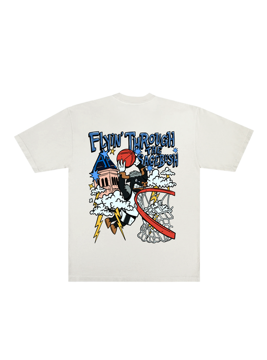 USU - Flyin Hoops Tee
