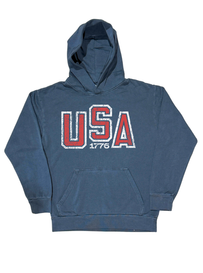USA Classic Hoodie - Navy