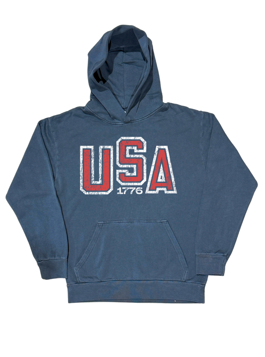 USA Classic Hoodie - Navy