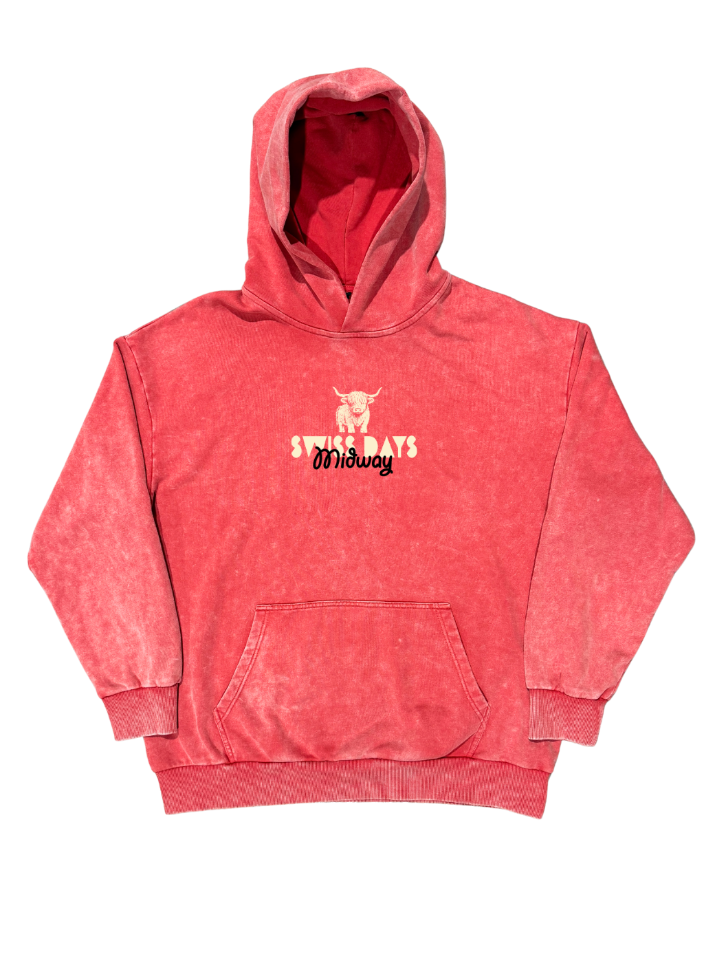 Swiss Days Hoodie - Red