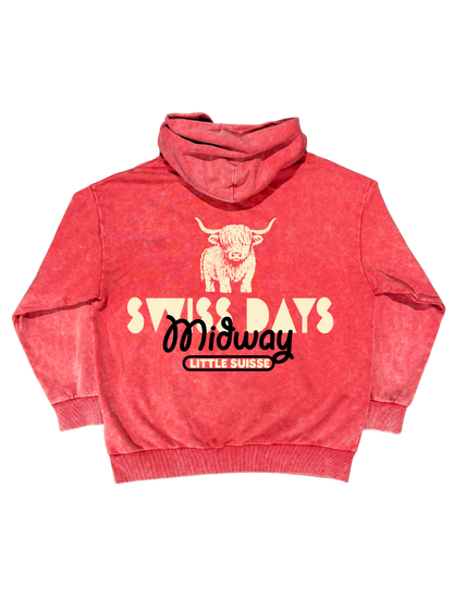 Swiss Days Hoodie - Red