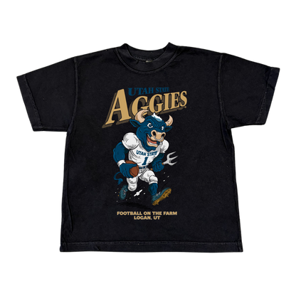 Youth Big Blue Football Tee