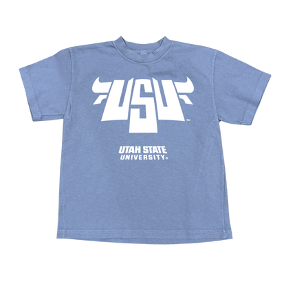 USU - Youth Horns Tee