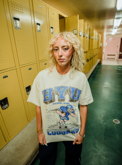 Royal Football - Creme Tee