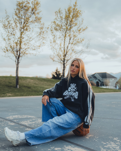 USU - Striped Hoodie - 2000s Bull