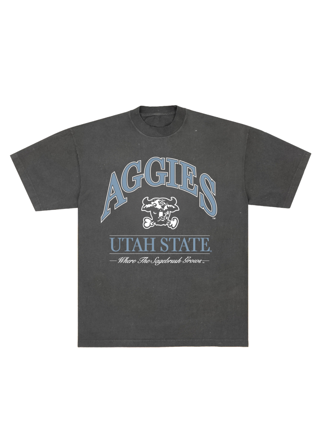 USU - Vtg Black Tee