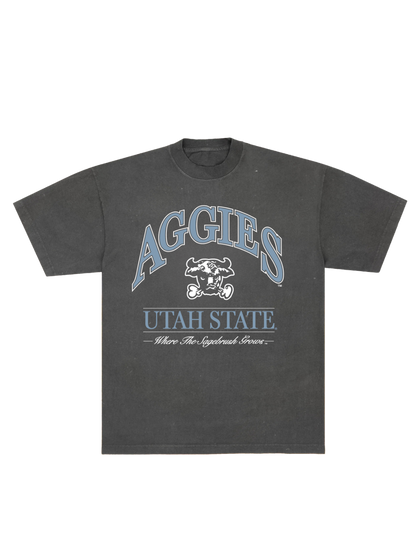 USU - Vtg Black Tee