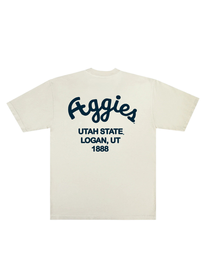 USU Colored Work Tee