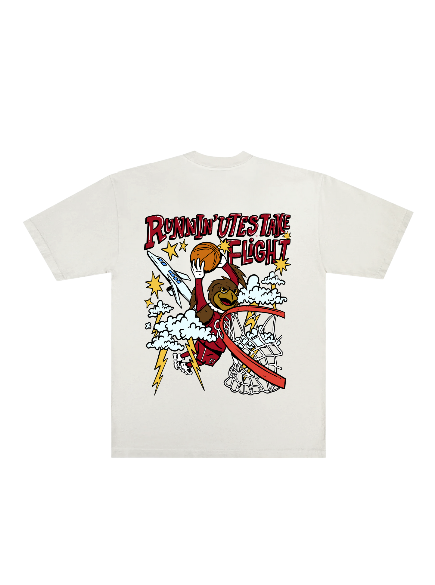 Utah - Flyin Hoops Tee