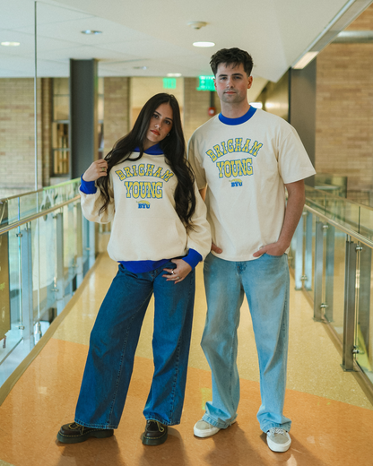 BYU - Color Block - Jersey Hoodie