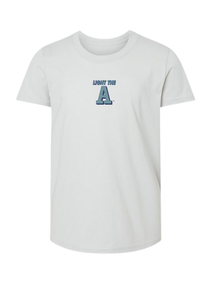 Utah State - YOUTH - Light the A Tee (Blue A Collective)