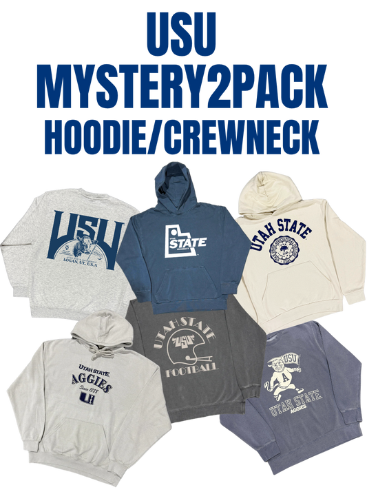 USU - University Mystery 2 Pack - Hoodie/Crewneck