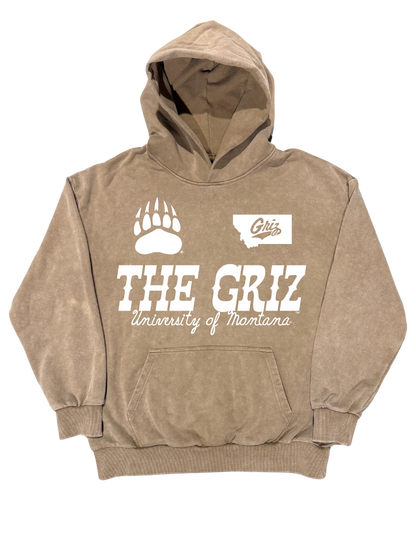 Griz Western Hoodie