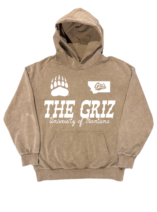 Griz Western Hoodie