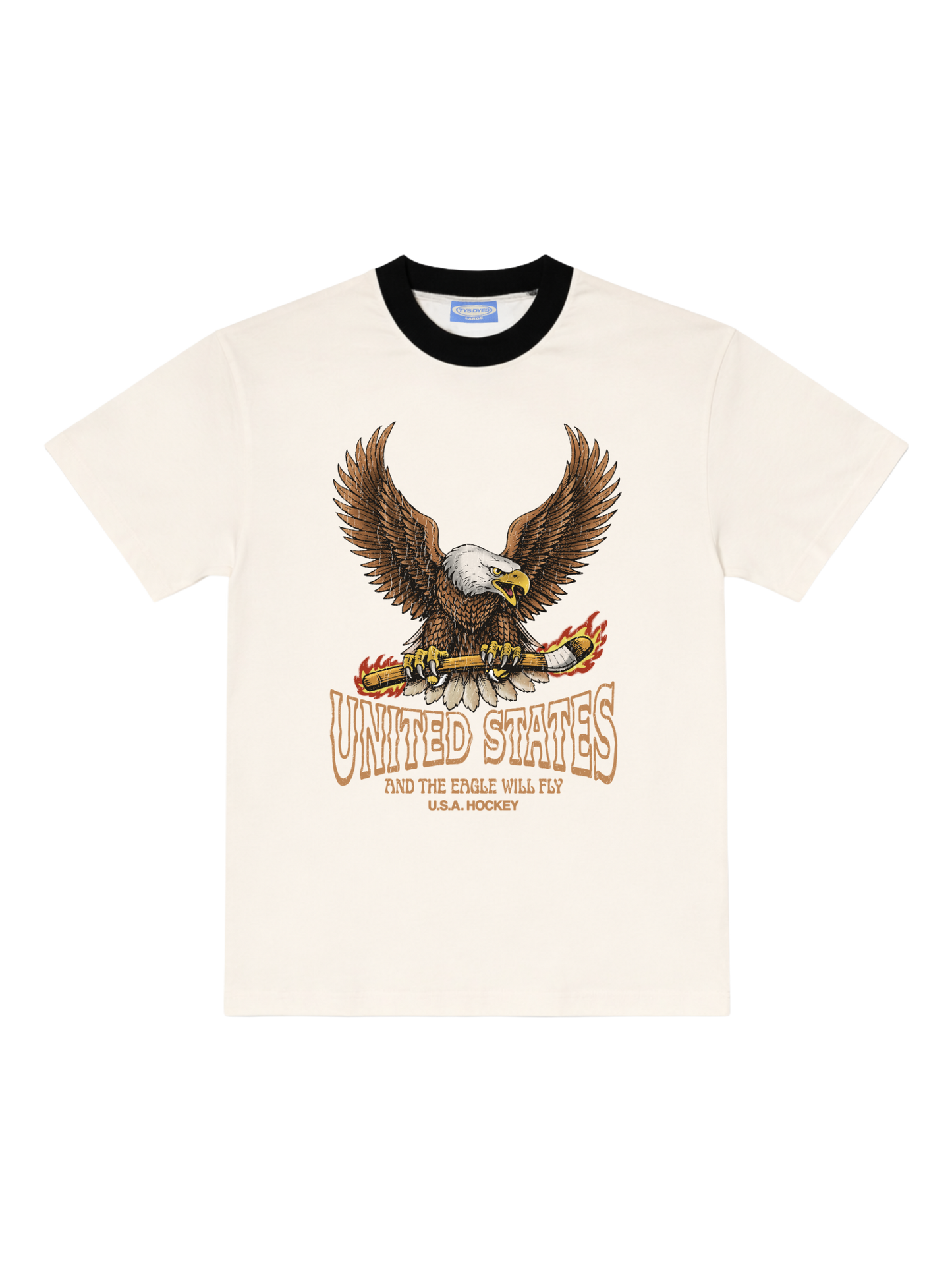 Free Bird Hockey - Ringer Tee
