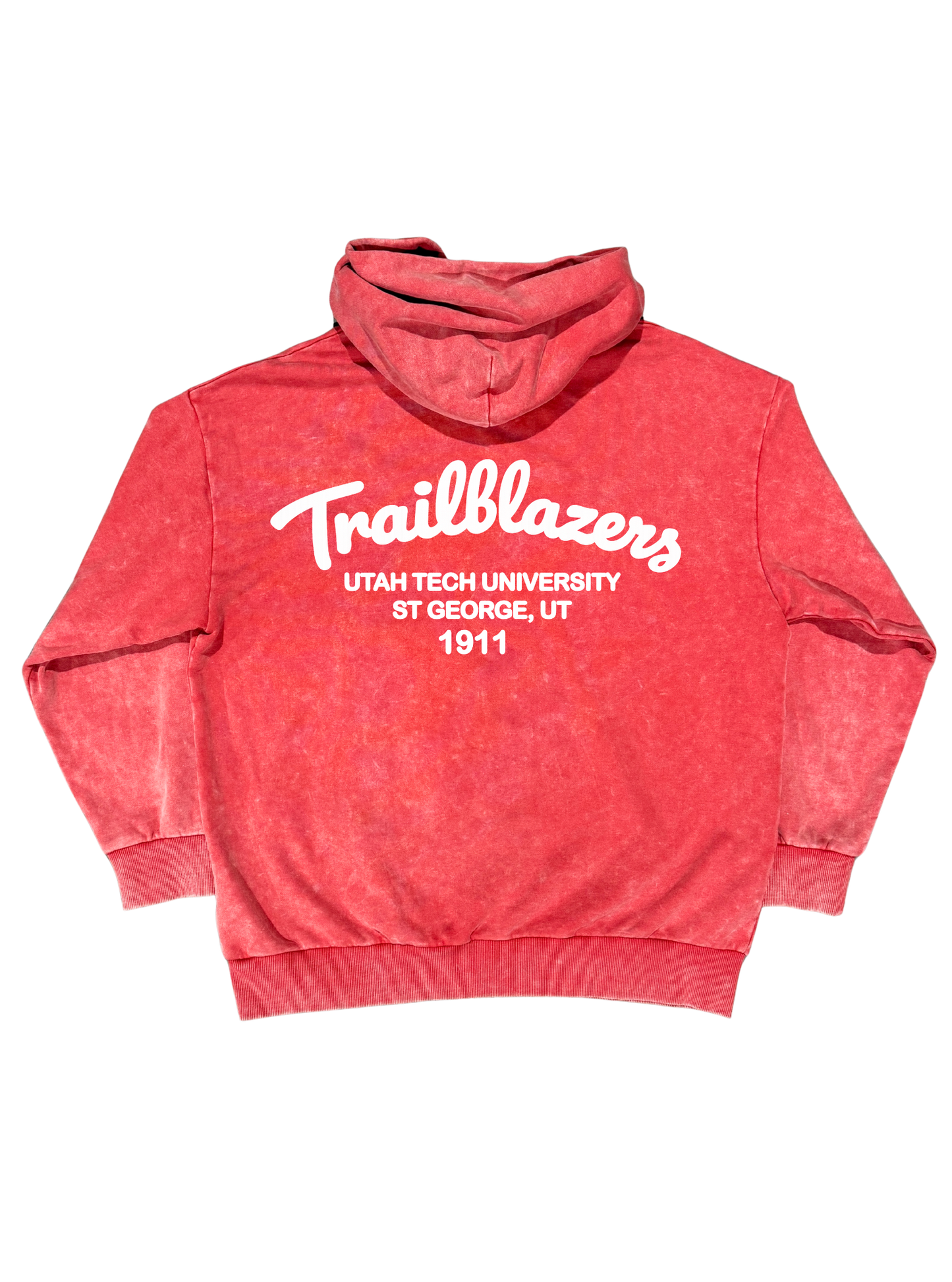 Utah Tech - Work Hoodie - Red