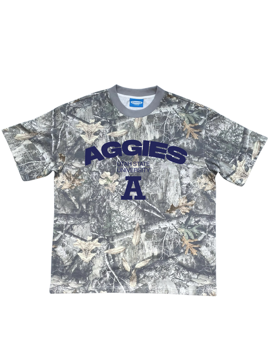 USU - Camo Tee