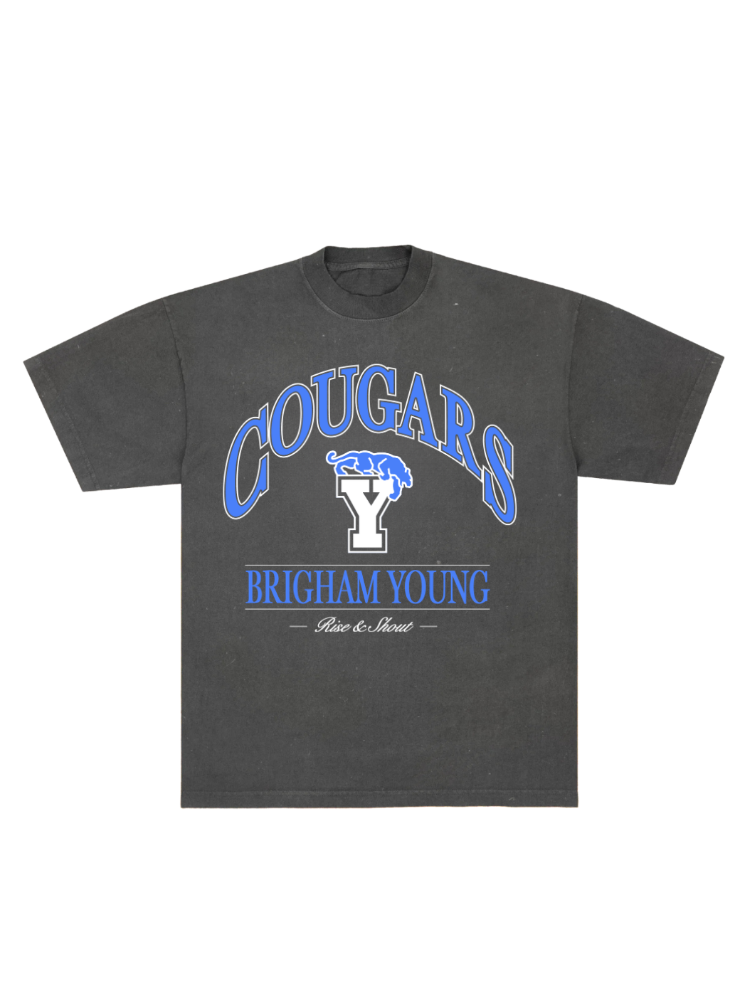 BYU - Vtg Black Tee