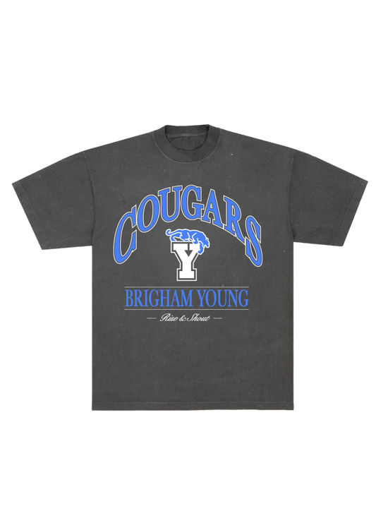 BYU - Vtg Black Tee