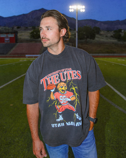 Utah - Swoop Football Tee