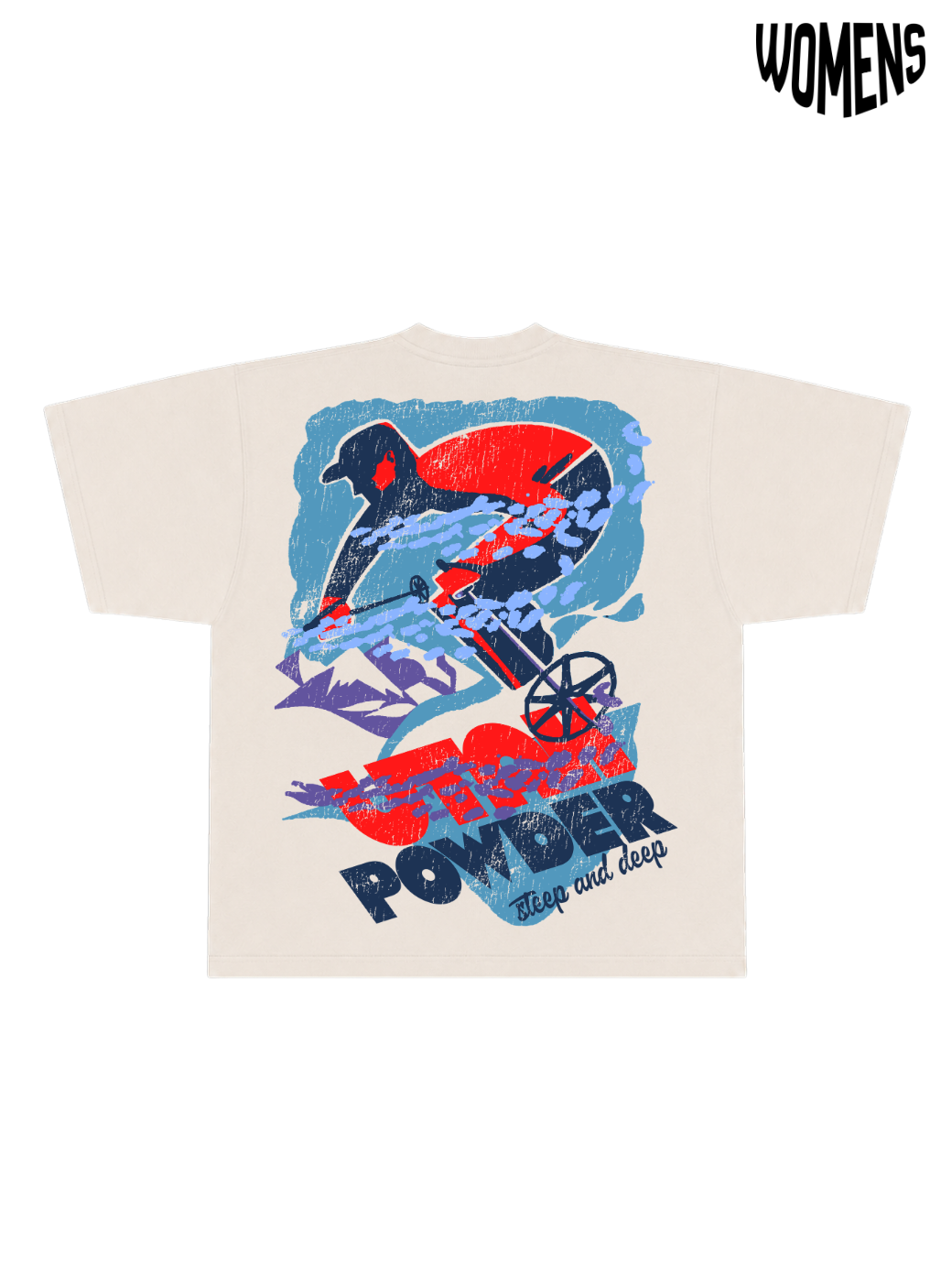 Utah Powder Tee - Womens