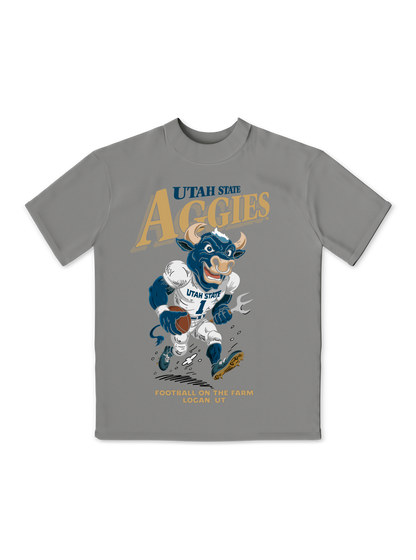 Youth Big Blue Football Tee