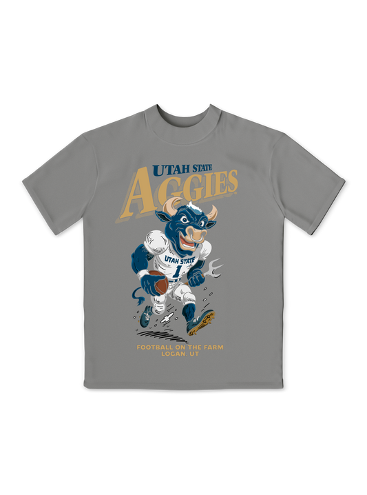 Youth Big Blue Football Tee