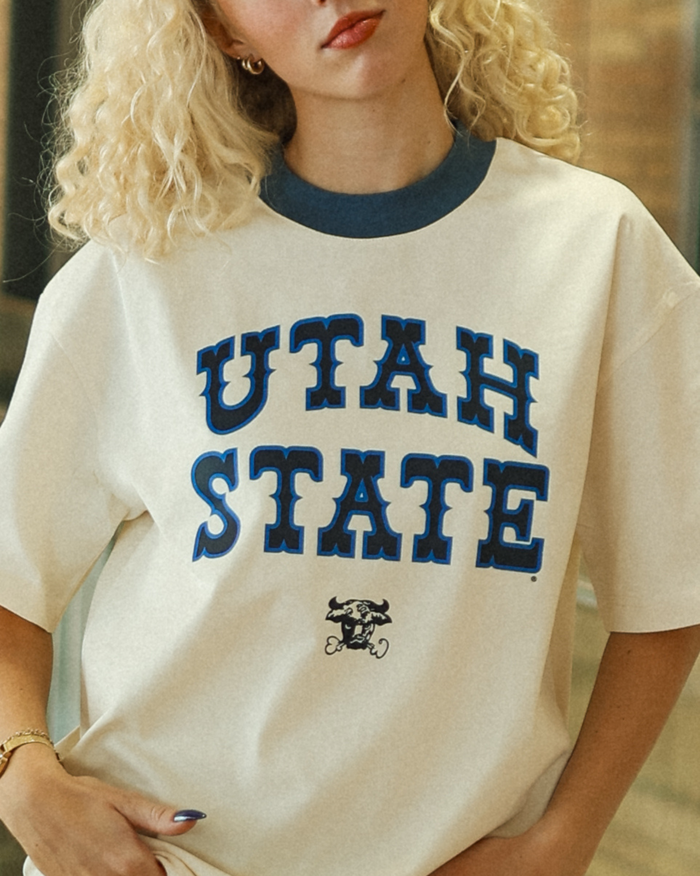 USU - 80s Jersey Tee