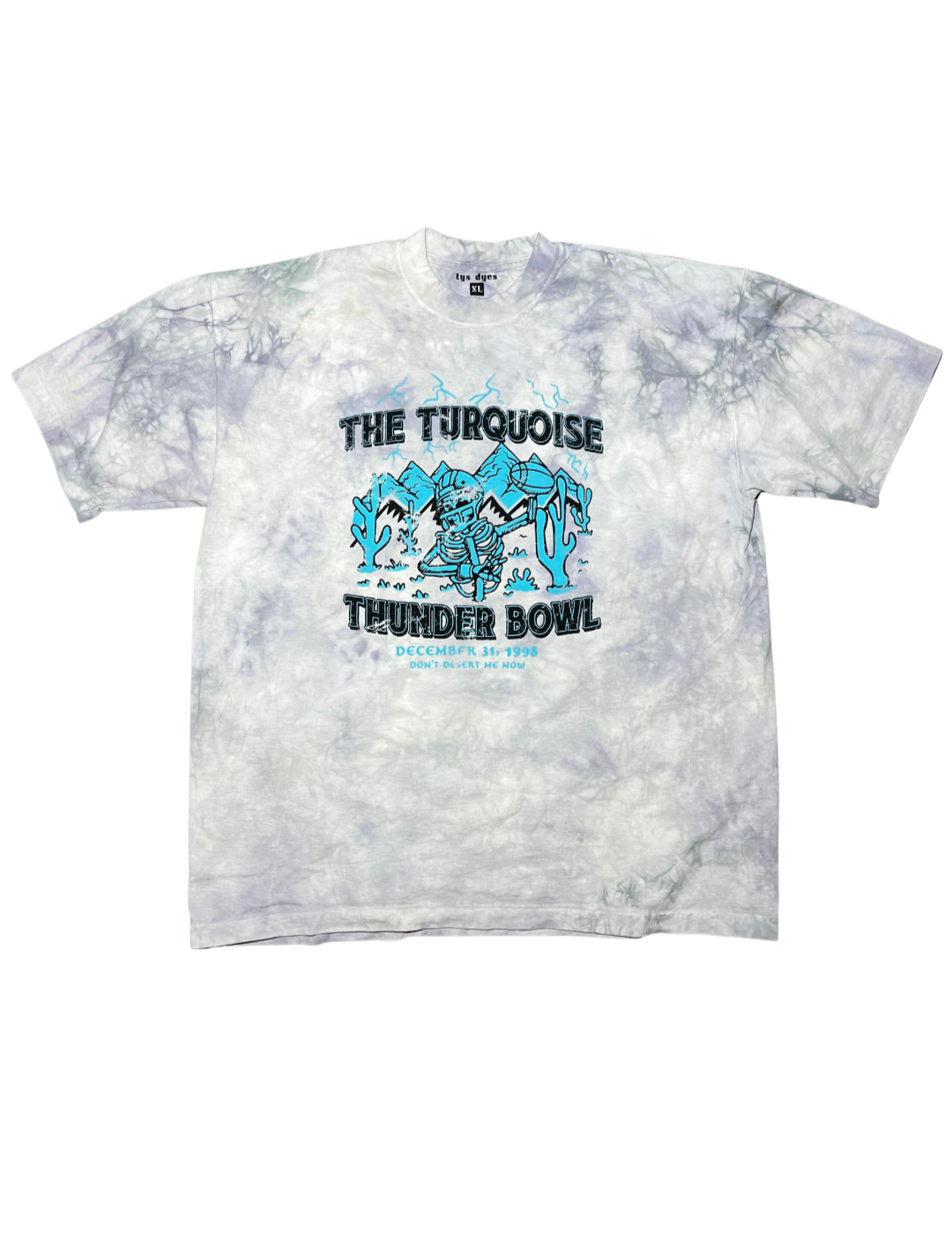 Turquoise Thunder Bowl - Short Sleeve