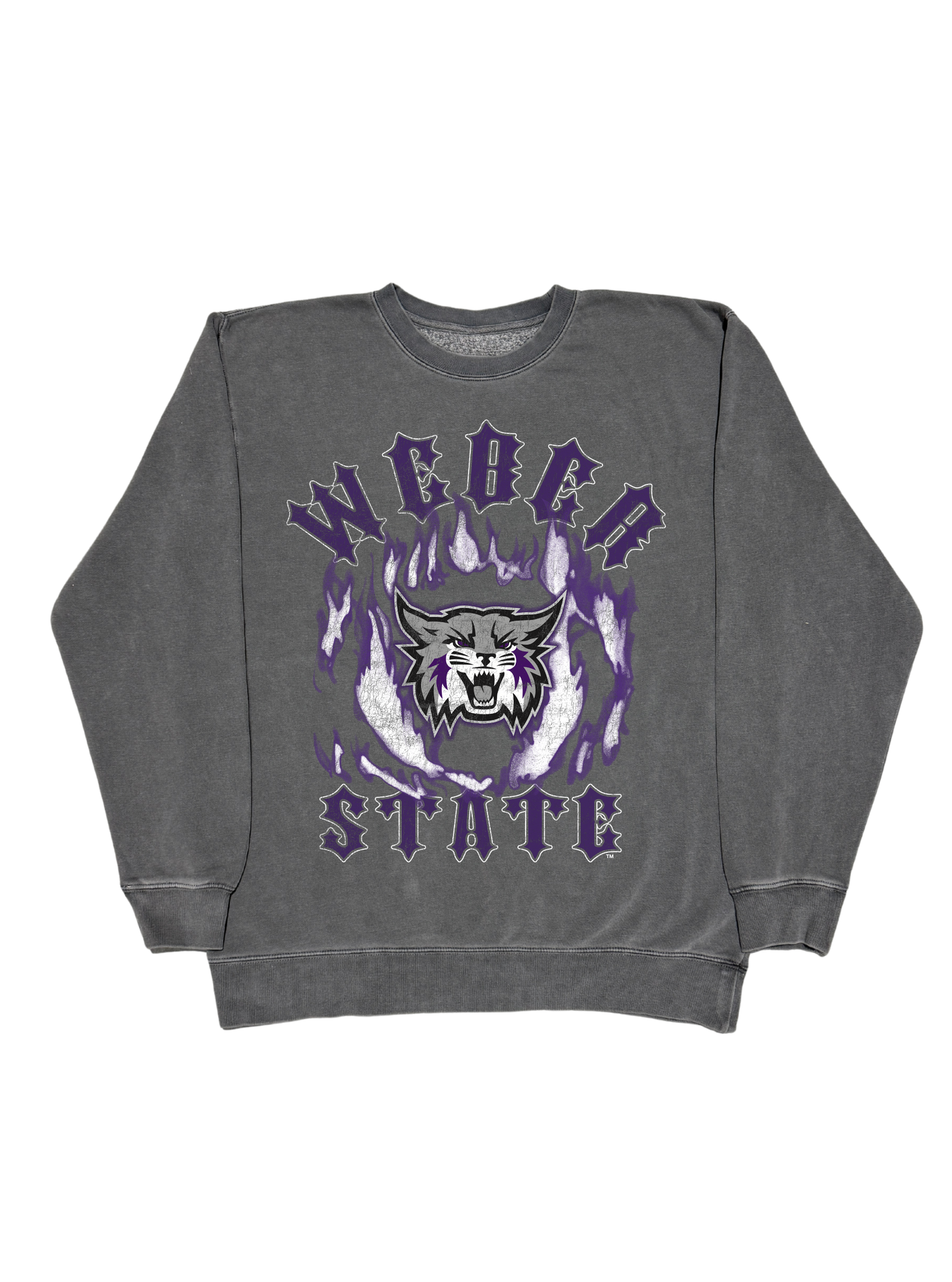 Weber State - Flames Crewneck