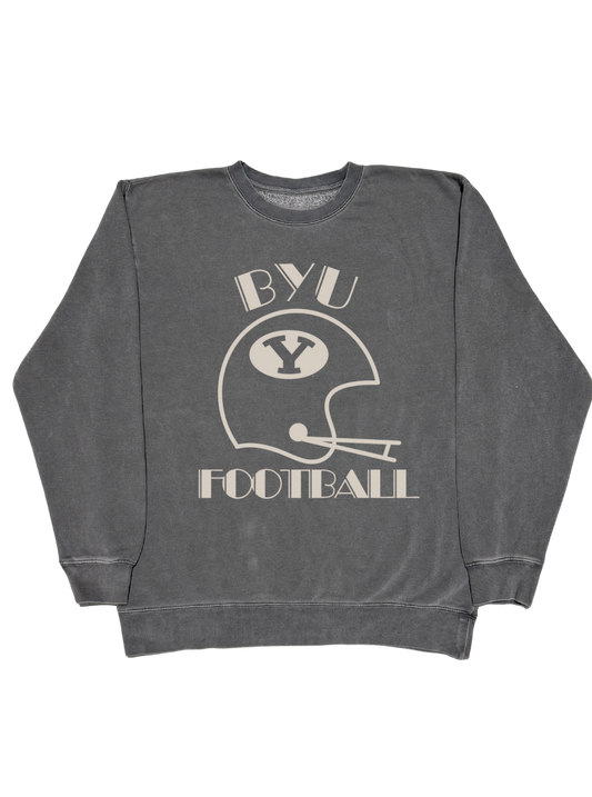 BYU - Retro Helmet Crew