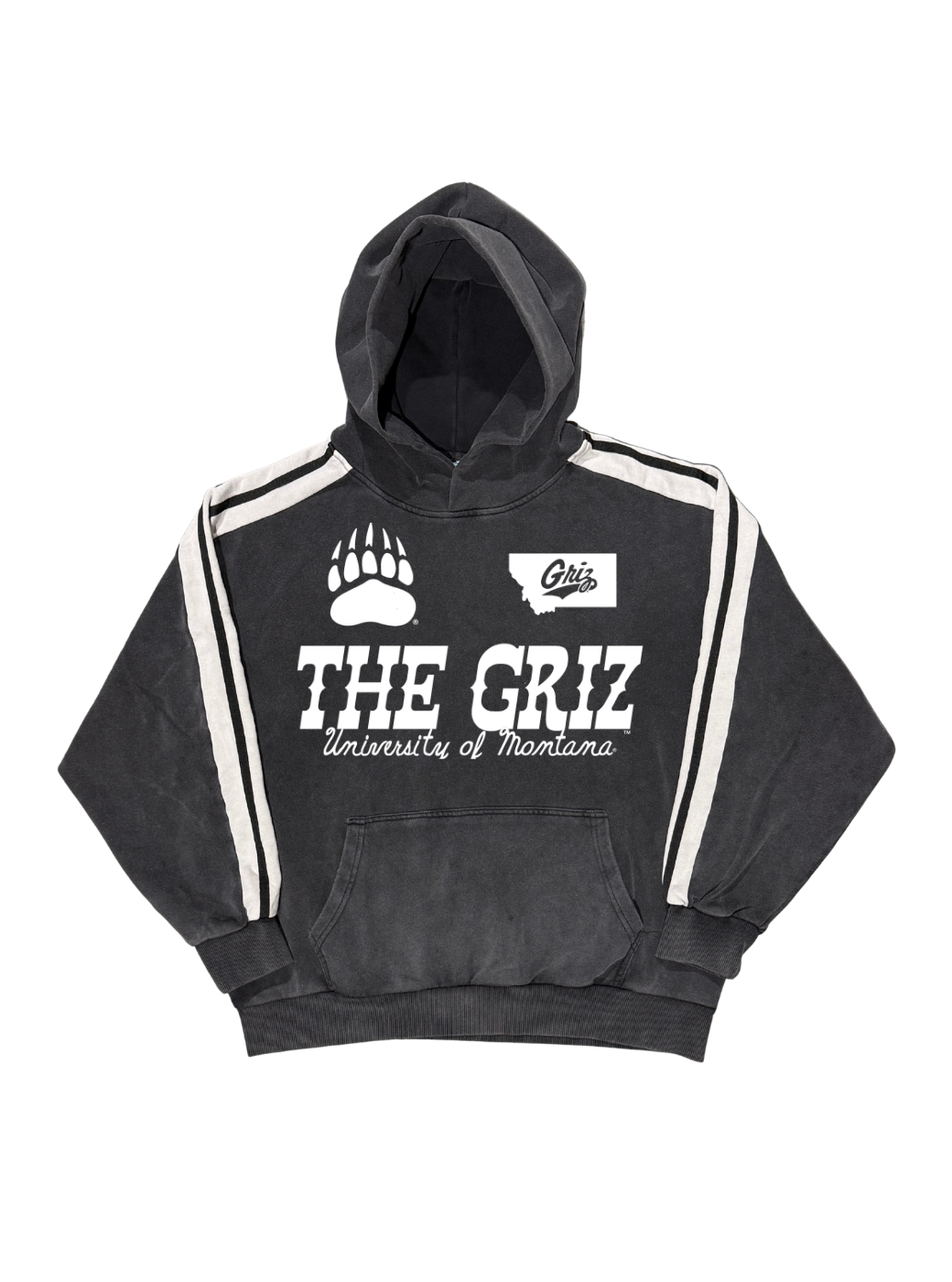 Montana - Striped Hoodie - Western