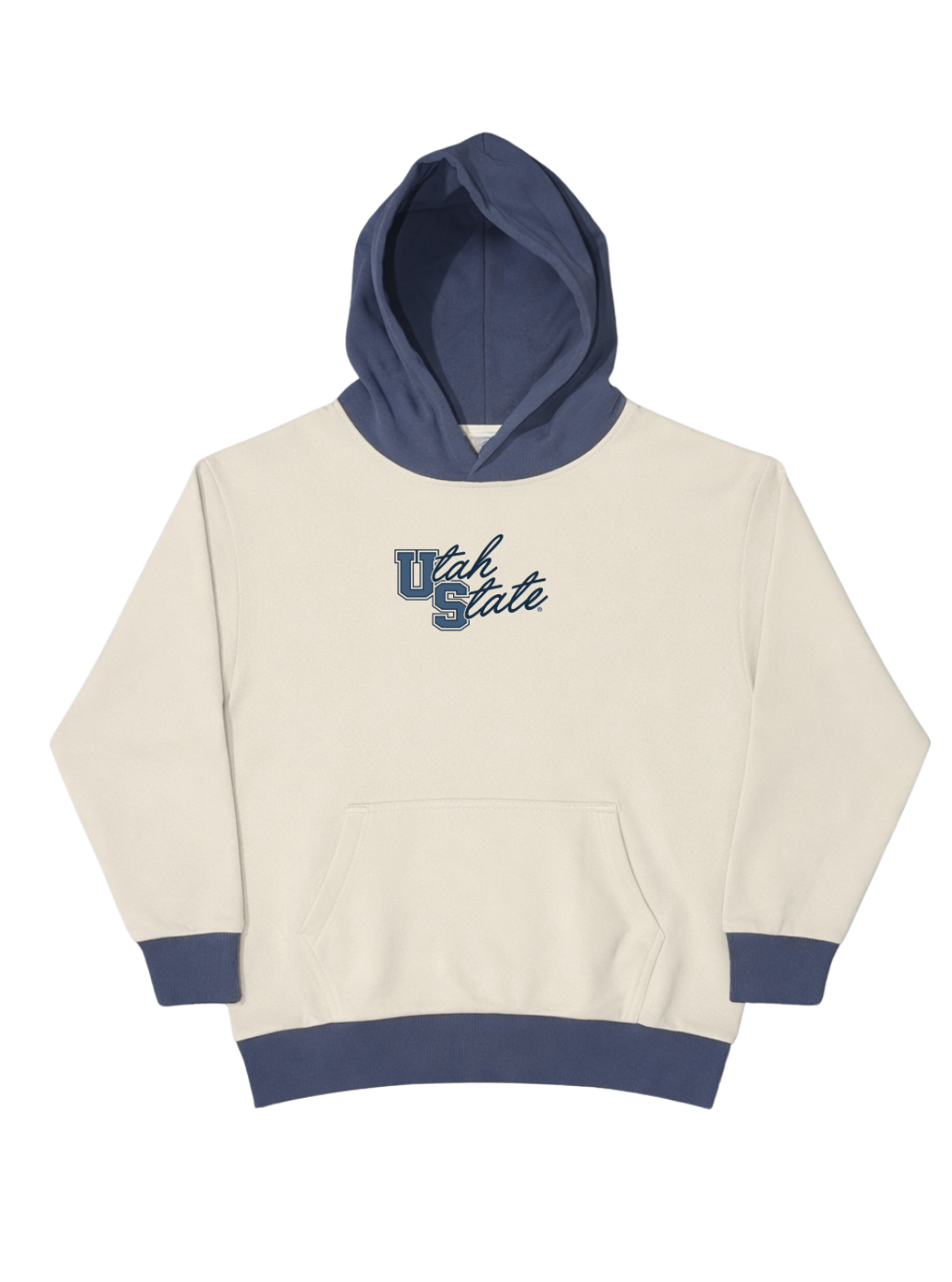 USU - Color Block - Aggies Hoodie