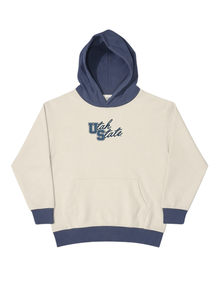 USU - Color Block - Aggies Hoodie
