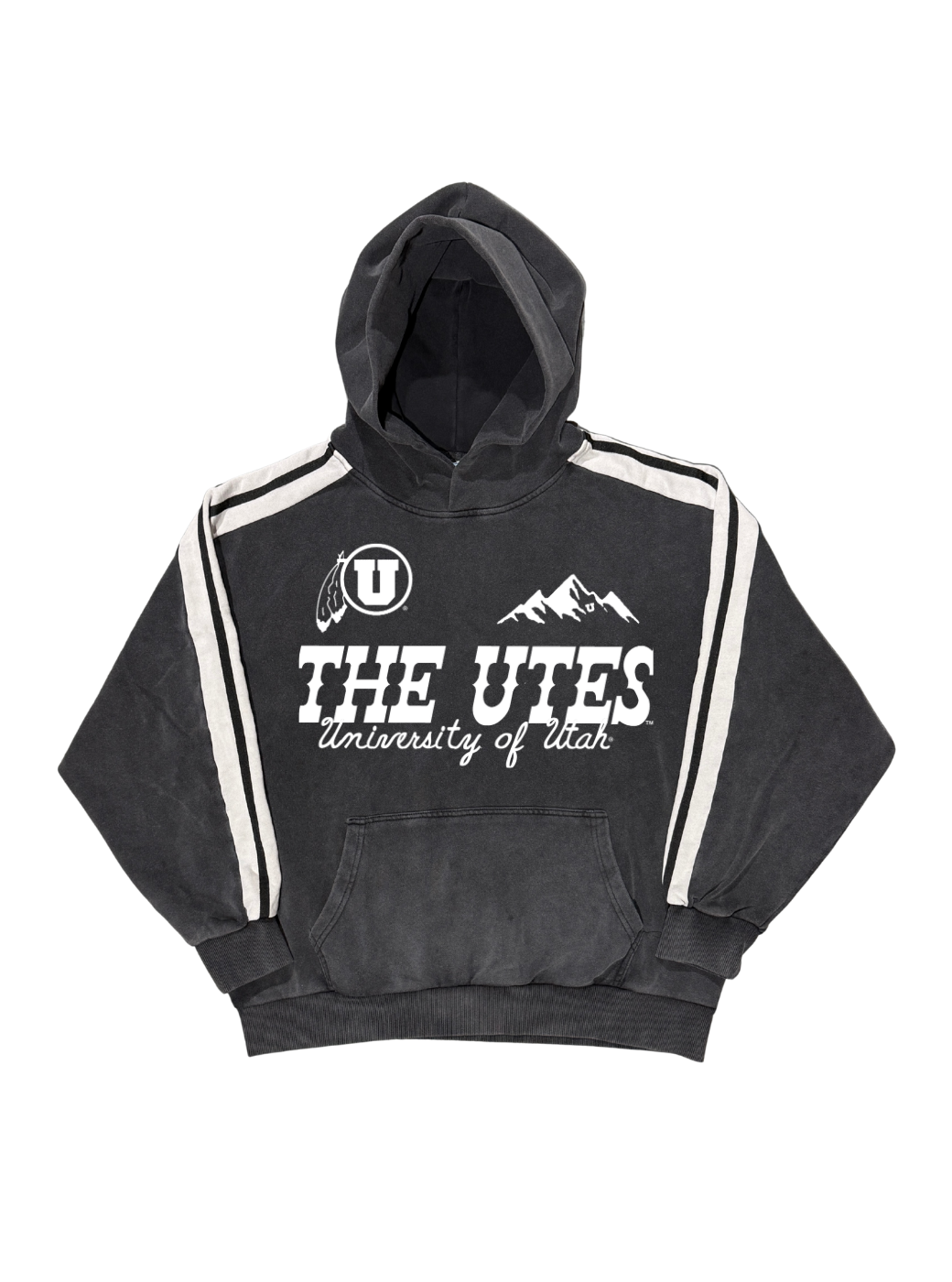 Utah - Striped Hoodie - Western