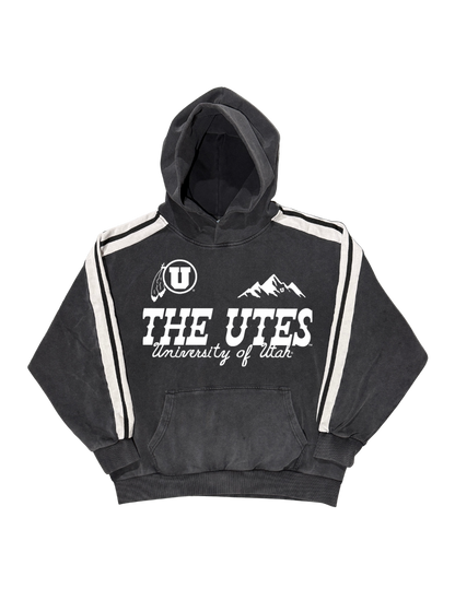 Utah - Striped Hoodie - Western