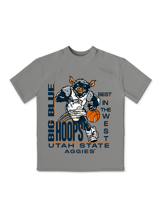 Youth Big Blue Hoops Tee