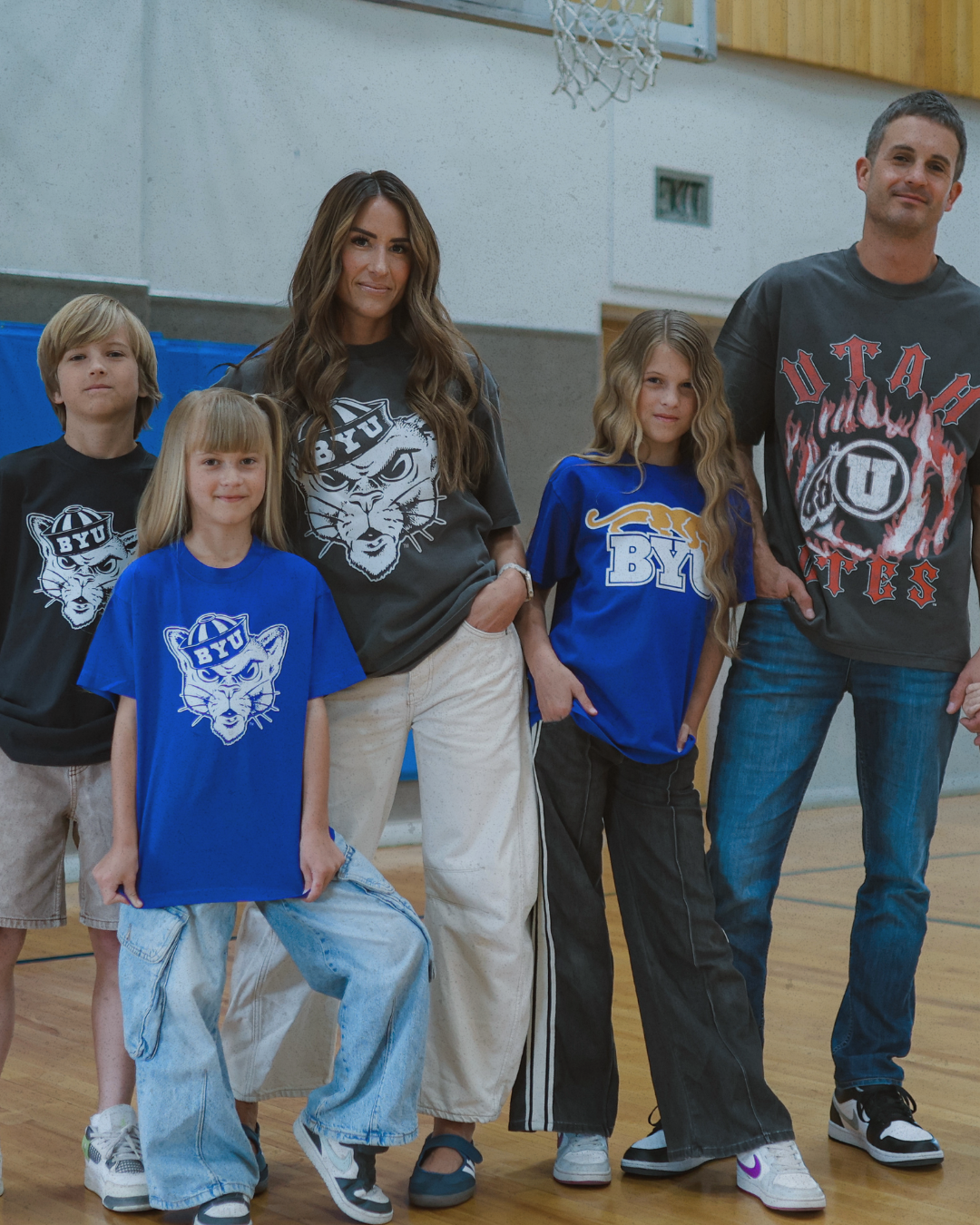 BYU - Blue - Youth Sailor Coug Tee