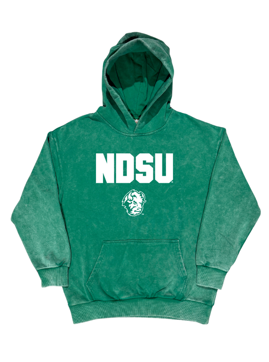 NDSU - Green Varsity Block Hoodie