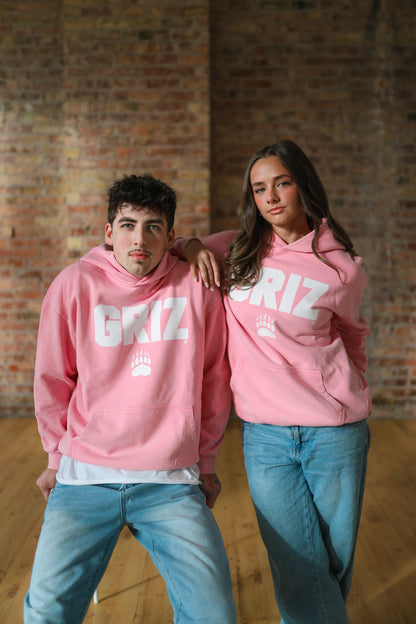 Montana - Pink Varsity Block Hoodie