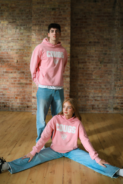 BYU - Pink Varsity Block Hoodie