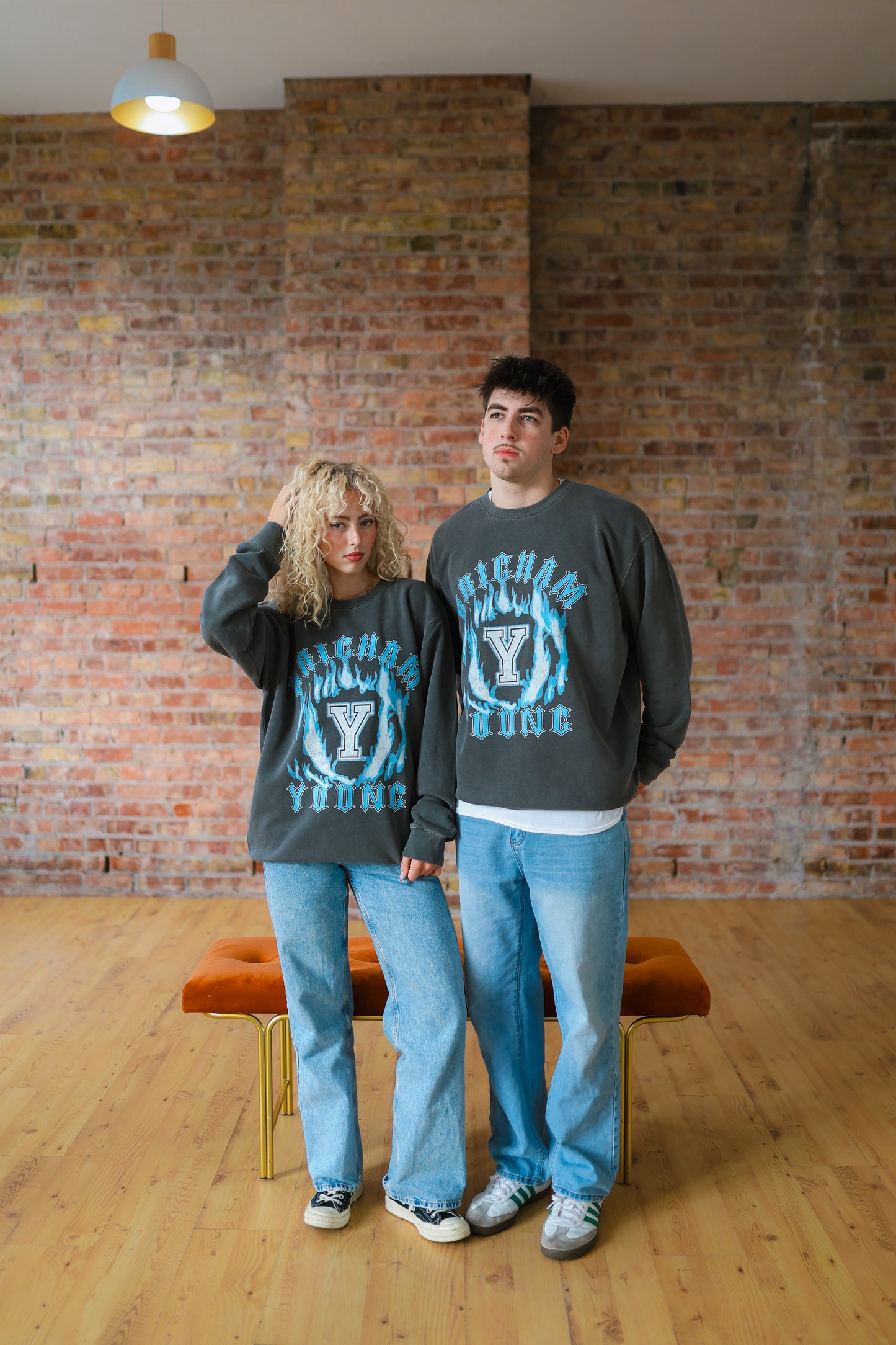 BYU - Flames Crewneck