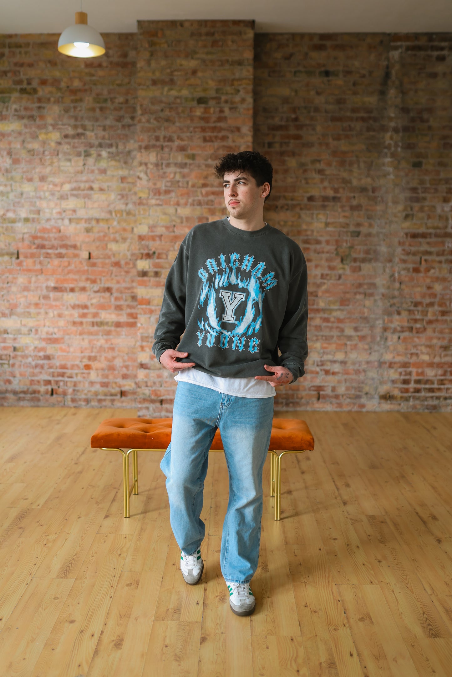 BYU - Flames Crewneck